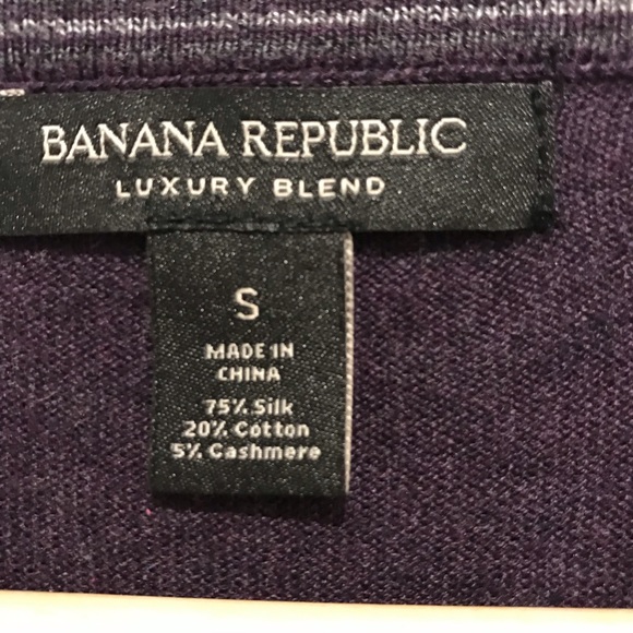 Banana Republic -silk, cotton, cashmere - Picture 4 of 8